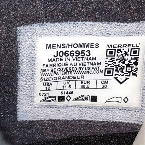 Merrell Men's Nova Sneaker Moc in Black - Picture 9 of 11